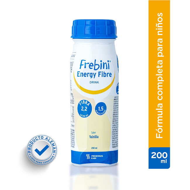 Frebini Energy Fibre Drink Sabor Vainilla Frasco Fresenius x 200 ml  