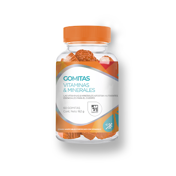 Gomas Masticables   Farmatodo Vitaminas y Minerales Frasco x 60 und 