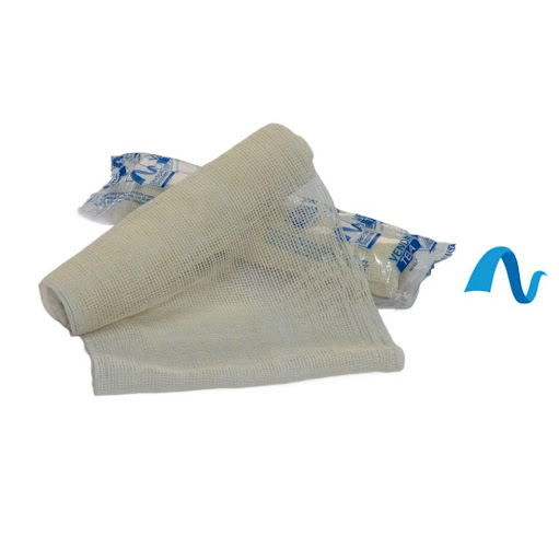 Vneda de Tela o Gasa de 5"x5 Yardas Pte x 2 Unds  Medical Supplies  Pte x 2 Unds  x 2 Venda elaborada en tela de gasa, suave, ligera y transpirable, diseñada para la fijación de apósitos, protección de heridas y realización de vendajes en procedimientos médicos y de primeros auxilios. 
