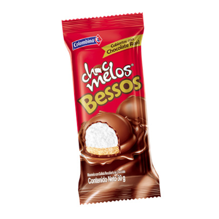 Masmelo Choc Melos Bessos Chocolate x 30 gr