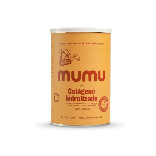 Colageno Hidrolizado Caramelo 500 gr Mumu Tarro x 500 gr Un colágeno diario que acompaña el cuidado de tu piel, cabello, uñas y articulaciones desde adentro.

El Colágeno Hidrolizado de MUMU es un complemento nutricional formulado para apoyar la salud integ