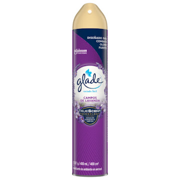 Ambientador Glade   Aerosol Lavanda x 400 ml  