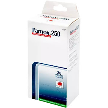 **PAMOX 250MG X 30 TABLETAS PIRANTEL PROCAPS                              