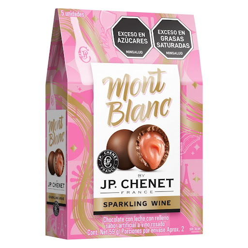 Chocolates Montblanc Sangria Estuche x 5 und