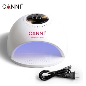 Lámpara Canni Led Para Uñas Secado Rápido Uv 84w  