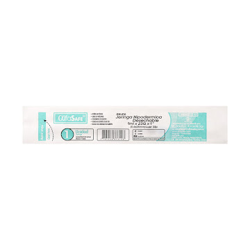 Jeringa Hipodérmica   Desechable 1ml x 23g x 1und  