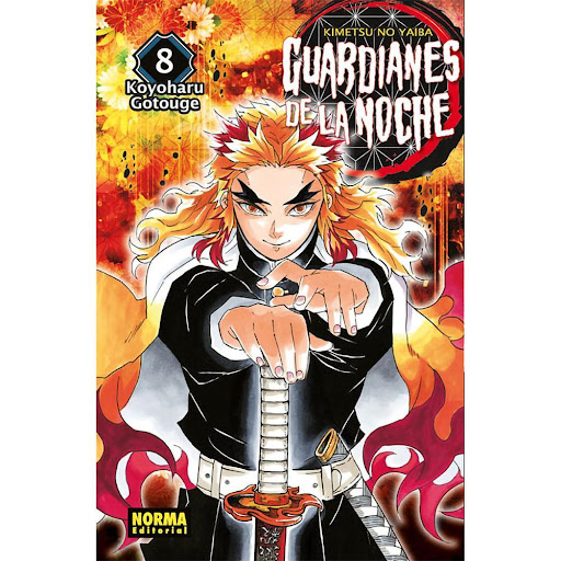 Guardianes De La Noche No. 8 Editorial Norma Libro x 1.0 GUARDIANES DE LA NOCHE 8  Autores:Koyoharu Gotouge  Colecciones:CÓMIC MANGA  Editoriales:NORMA Editorial  Series:GUARDIANES DE LA NOCHE   UN SER MISTERIOSO AMENAZA CON DESTRUIR AL EQUIPO MATADEMONIOS.
