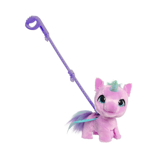 Peluche FurReal Unicornio FurReal Caja x  ĦConoce al mágico Peluche FurReal Unicornio! Perfecto para los niños que aman los animales y la fantasía, este adorable unicornio cuenta con un exterior suave de fibras de poliéster. El Unicornio FurR