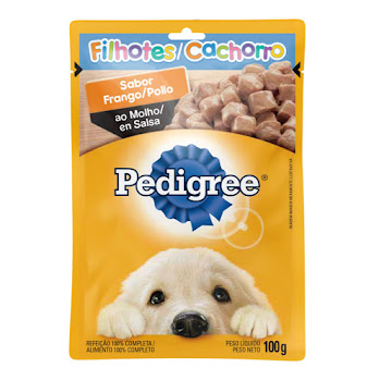 Comida Para Mascotas Pedigree Pouch Cachorro Pollo x 100 gr  