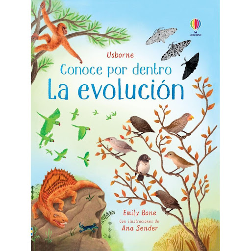 La Evolución. Conoce Por Dentro (t.d) Usborne Libro x 1.0 CONOCE POR DENTRO LA EVOLUCION  Didáctico libro que cuenta la evolución de las especies de manera clara e interactiva, con la ayuda de solapas. ¿Cómo se originaron las primeras formas de vida? ¿Por qu