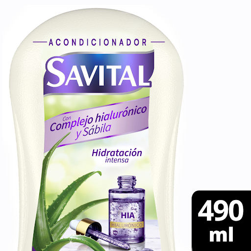 Acondicionador Savital   Hialurónico x 490 ml