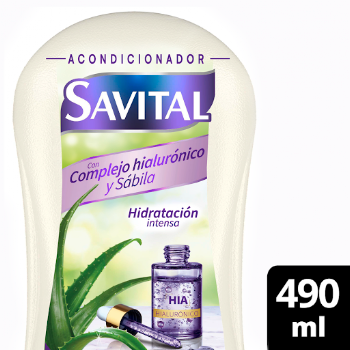 Acondicionador Savital   Hialurónico x 490 ml  