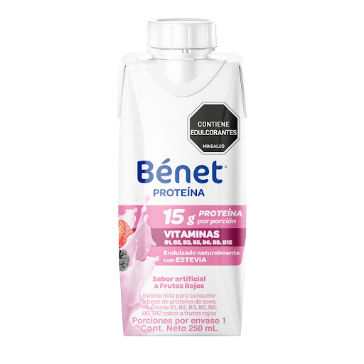 Bebida Lista&nbsp;Benet&nbsp;Frutos Rojos x 250 ml