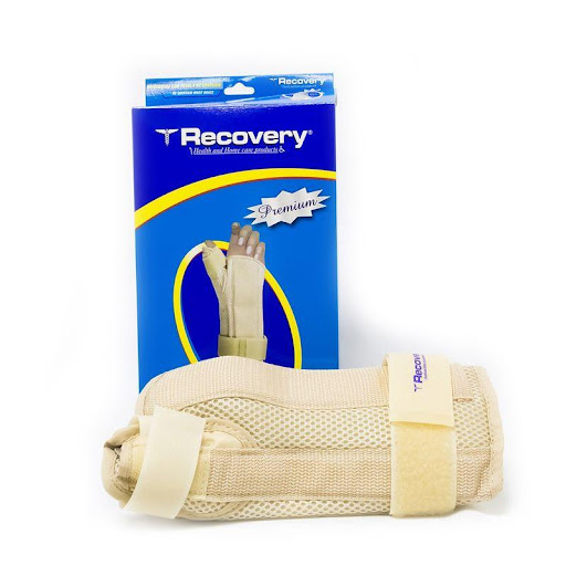 Férula Para Quervain Izquierda Small Recovery Individual x 1 Muñequera y férula spica de pulgar, para tenosinovitis de Quervain, tendinitis, túnel carpiano y artritis