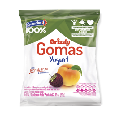 Gomas Colombina 100% 