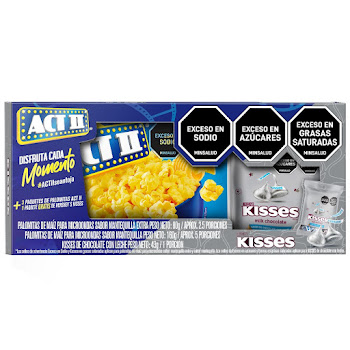 Palomitas de Maíz Act II Gratis Kisses x 283 gr  