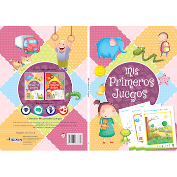 Libro Sicoben De Actividades Mis Primeros Juegos Niñas x 1 und  