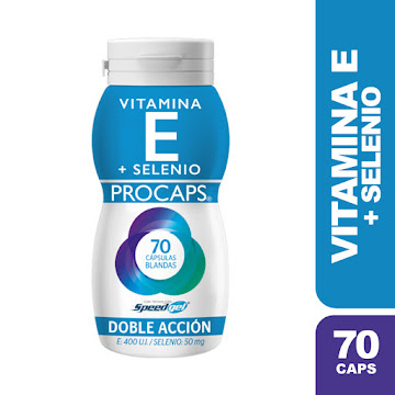 **Vitamina E + Selenio Frasco X 70 Capsulas Procaps   