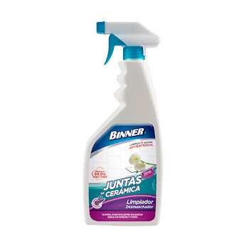Limpiador Binner Desmanchador Juntas De Cerámica Lavanda Botella x 700 ml  