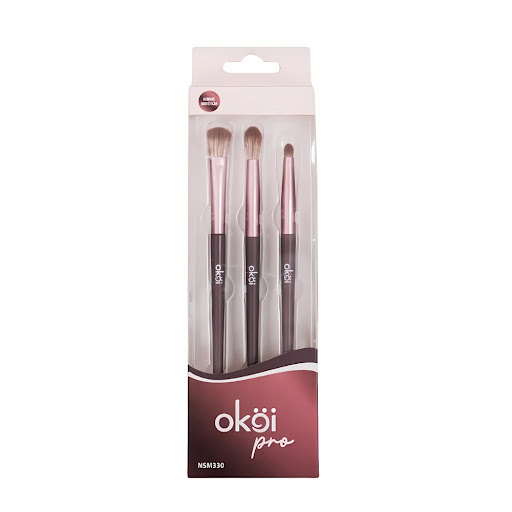 Set de brochas Okoi Pro Para Ojos x 3 und