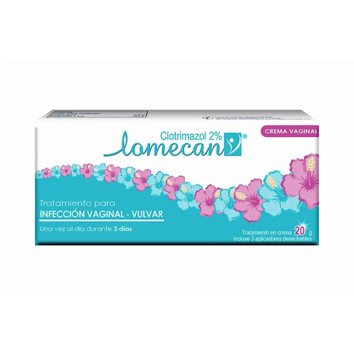 Lomecan Clotrimazol 2% Genomma Crema Tubo x 20 gr