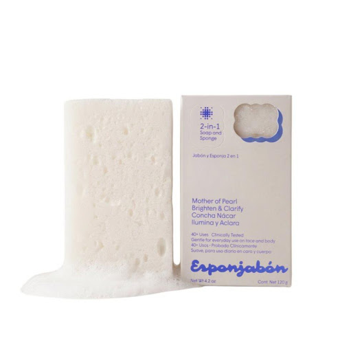 Aclarante Esponjabon Jabon+Esponja Concha Nacar X 120g Esponjabon 120g x 1 undefined