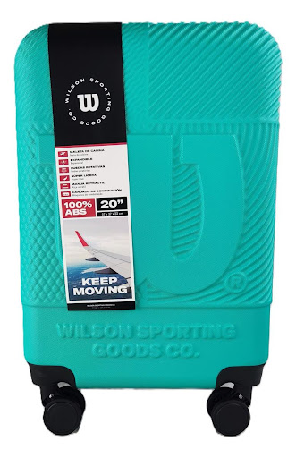 Maleta de Viaje Wilson Celaya 20; (TURQUESA) Wilson Papeleta x 1 DESCRIPCIÓN DEL PRODUCTO: Descubre la Maleta de Viaje Wilson Celaya 20;, el compañero ideal para tus aventuras. Diseñada para ofrecerte comodidad y estilo, esta maleta es perfecta para escapadas de fi