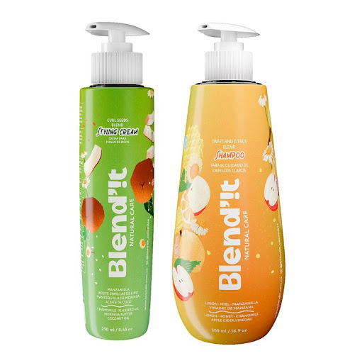 Dúo Limpieza y Definición Niños Manzanilla Blend´it - Shampoo x500ml y Crema para Peinar x250 Blend´it Natural Care 1 envase x500ml 1 envase 250ml x 2 Dúo de manzanilla para cabello claro y rizado – limpieza y definición natural | Blend’it

Una rutina perfecta para limpiar y definir el cabello claro y rizado 🌼


El Dúo Limpieza y Definición de Manza