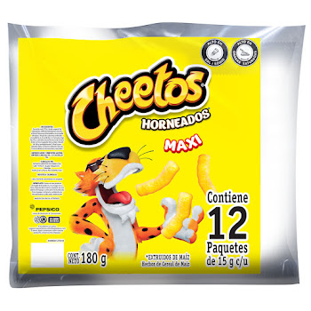 Pasabocas Cheetos   Natural Paquete x 8 und  