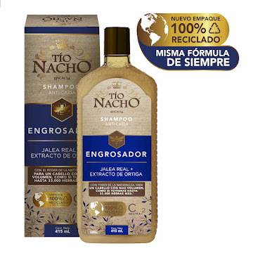 Shampoo Capilar Tío Nacho Engrosador x 415 ml  