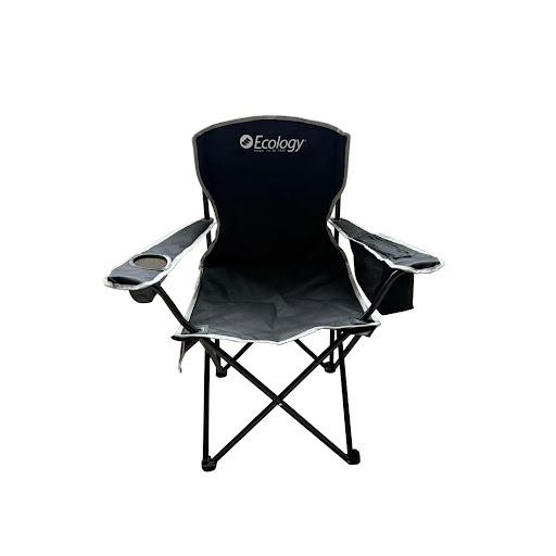Silla Plegable de Camping Playera Ecology Holiday con Cooler y Bolsillo Ecology Bolsa x 1 Es mucho más que una simple silla playera; es tu centro de operaciones para disfrutar de días soleados con total comodidad y estilo. Diseñada para los aventureros que valoran la sostenibilidad, esta s