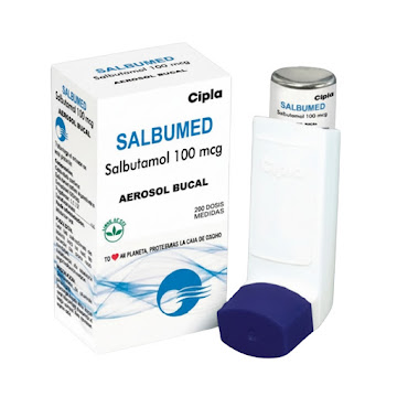 Salbumed Salbutamol 100 mcg Inhalador x 1 und  