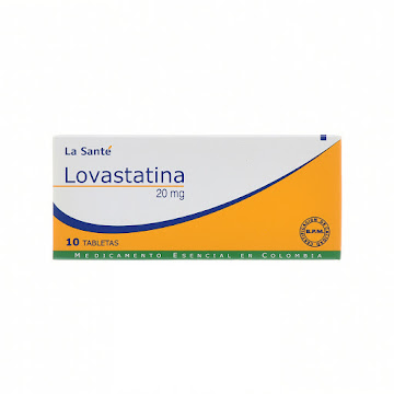 Lovastatina la santé   20 Mg Caja x10 Tabletas  