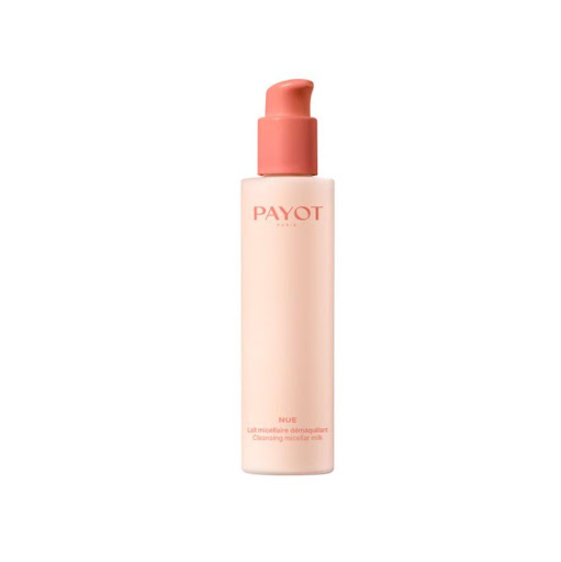 NUE LECHE MICELAR DESMAQUILLANTE  PAYOT caja x 1 Desmaquillante suave para pieles asfixiadas, esta leche micelar elimina perfectamente el maquillaje y las impurezas. Compuesta en un 97% por ingredientes de origen natural, libera la piel de las partí
