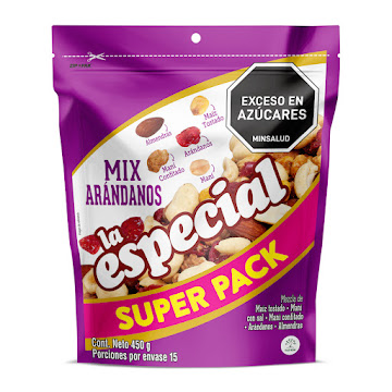 Maní La Especial Arándanos x 450 gr  