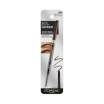 Lápiz Para Cejas Loreal   Paris Brow Stylist Definer Dark Brunette x 0.09 gr 