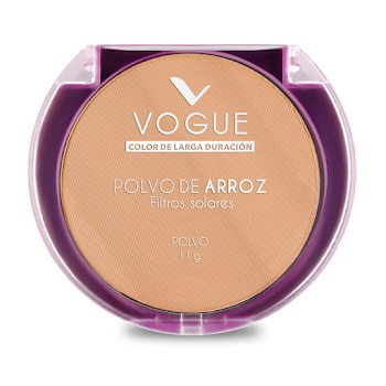 Polvo Vogue Arroz Con Filtros Solares Almendra x 11 gr  
