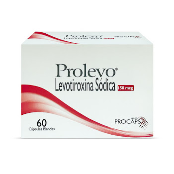 Prolevo Levotiroxina Sódica 150 mcg Procaps Caja x 60 Cápsulas  