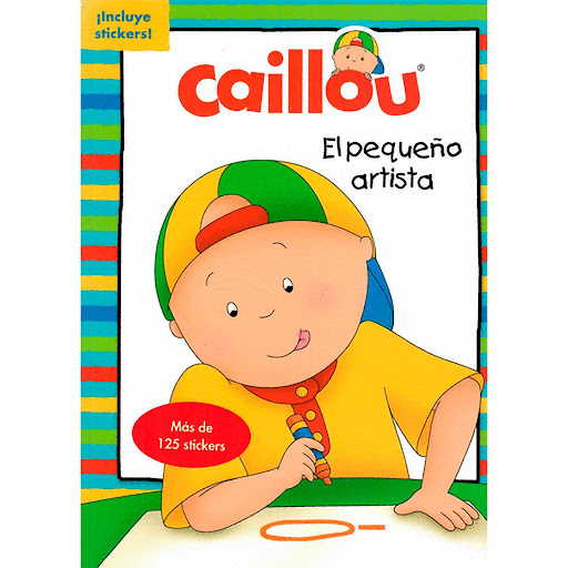 Caillou. El Pequeño Artista Beascoa Libro x 1 CAILLOU EL PEQUEÑO ARTISTAEste innovador libro de colorear ofrece cuadros listos para exponer. Cada página es una divertida ilustración del mundo de Caillou. Su hijo puede colorear las ilustraciones y