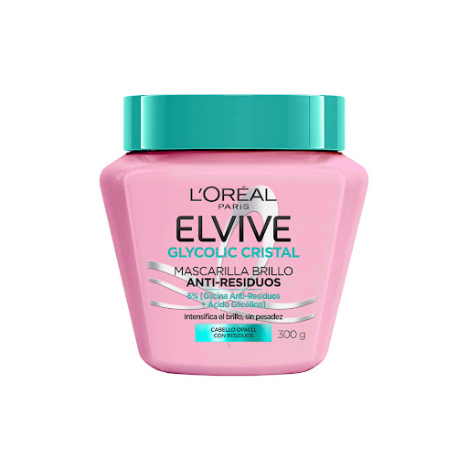 Mascarilla Elvive Glycolic Crystal x 300 gr