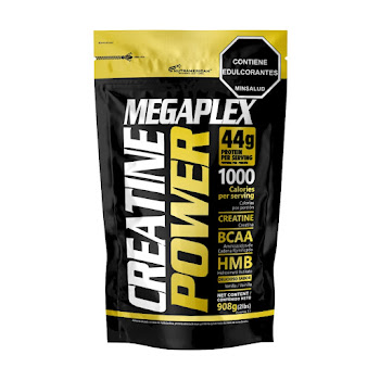 Creatine Power Megaplex Vainilla Bolsa x 908 gr  