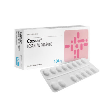 Cozaar Losartán Potásico 100 mg MSD Caja x 30 Tabletas  
