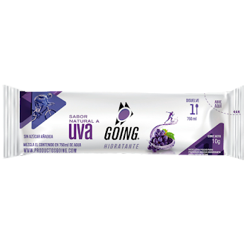 Hidratante Going Sabor Uva Sachet x 10 gr  