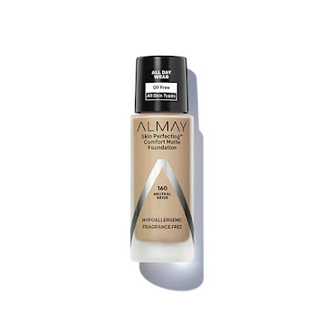 Base Líquida Almay Skin Perfecting Matte Neutral Beige x 30 ml  