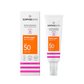 Protector Solar Facial   Sophieskin Antiarrugas Spf50 x 50 ml 