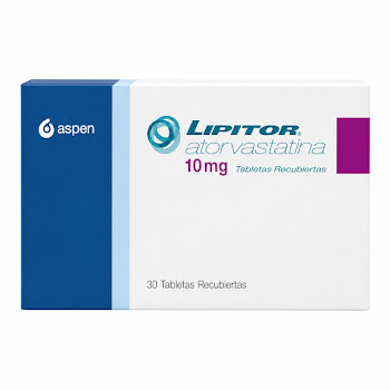 Lipitor Atorvastatina 10 mg Aspen Caja x 30 Tabletas  