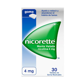 NICORETTE 4mg tabletas caja x 30 tabletas masticable Johnson            