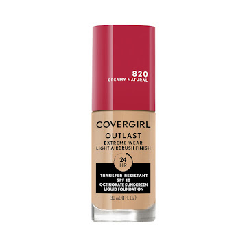 Base Covergirl Outlast   3en1 Creamy Natural 820 x 30 ml  