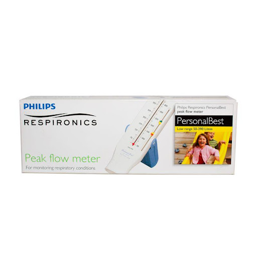 Medidor Pico flujo Pediat. Hs756 Importada Respironics  x 1 Dispositivo portátil y liviano diseñado para monitorear los síntomas del asma en niños. Permite medir el flujo espiratorio máximo de forma sencilla y confiable, ayudando a detectar cambios en la funci