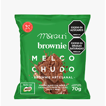 Brownie Individual Mercari Con Milo x 70 gr undefined
